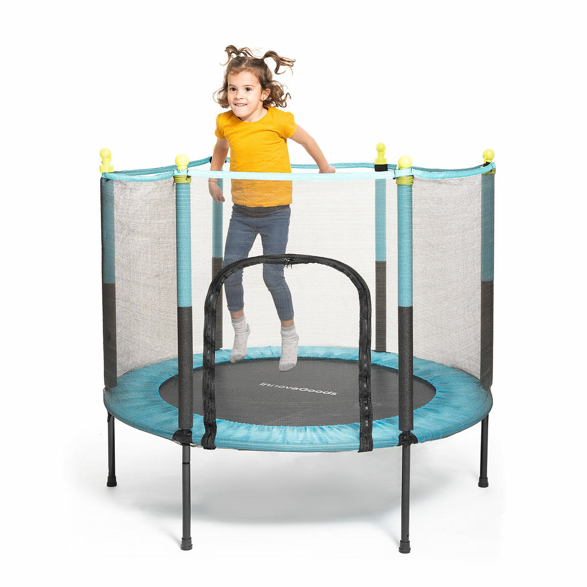 Barnstudsmatta med Skyddsnät Kidine InnovaGoods - 4