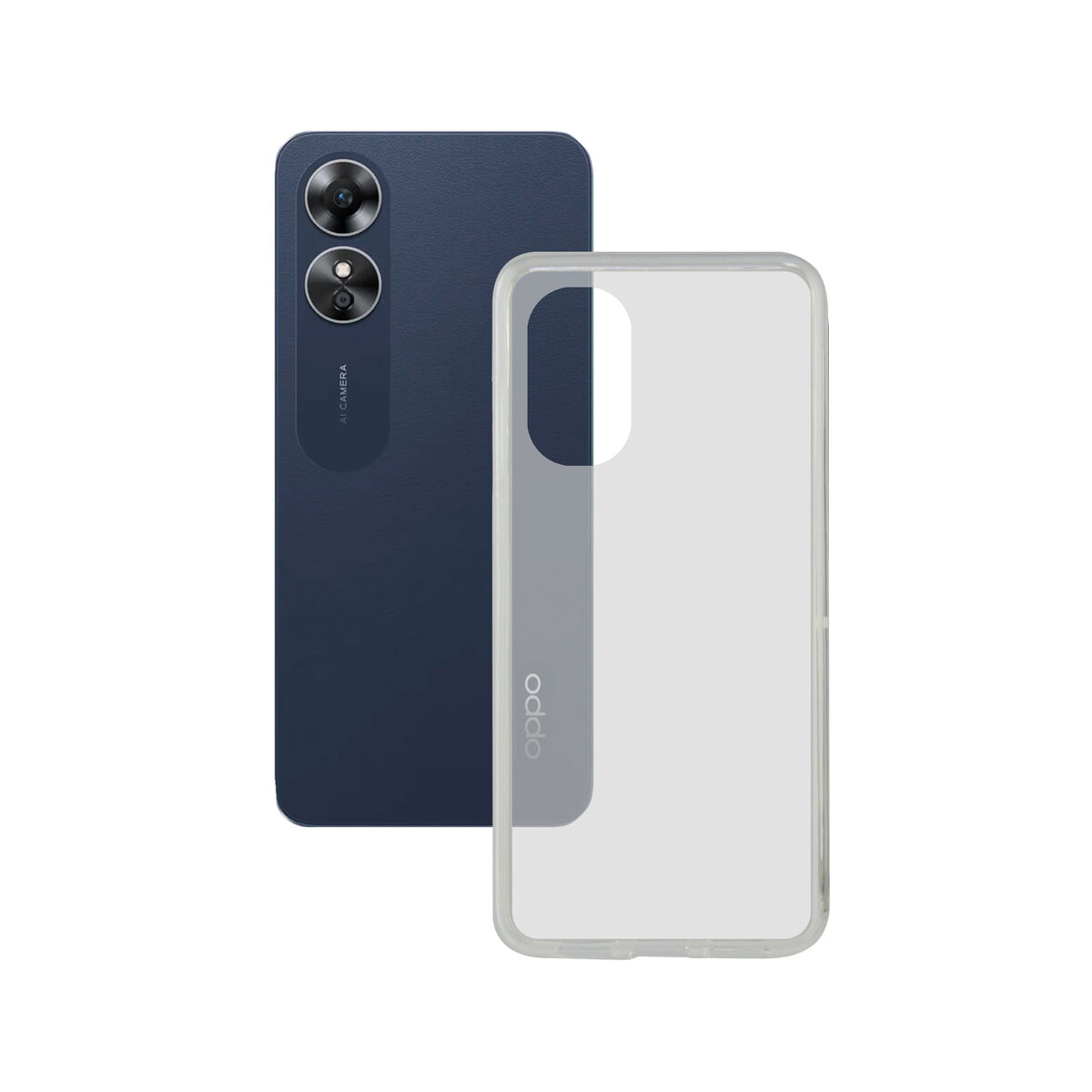 Mobilfodral KSIX Oppo A17 Transparent OPPO Oppo A17