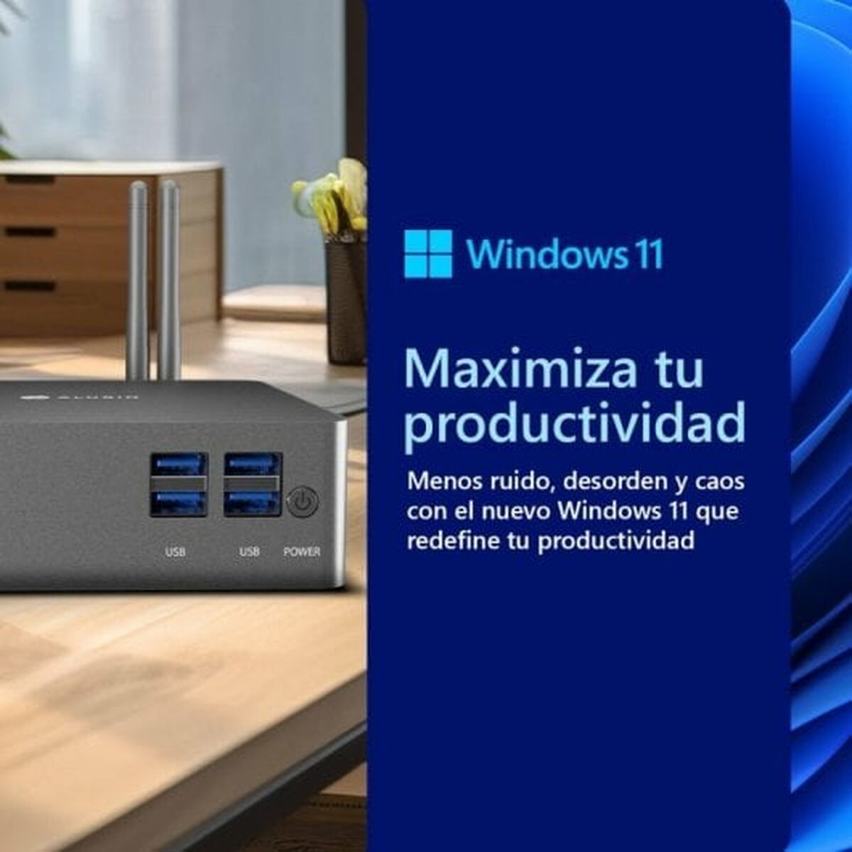 Mini PC Alurin ALURINMNIPC-25WP 8 GB RAM 500 GB SSD - 5