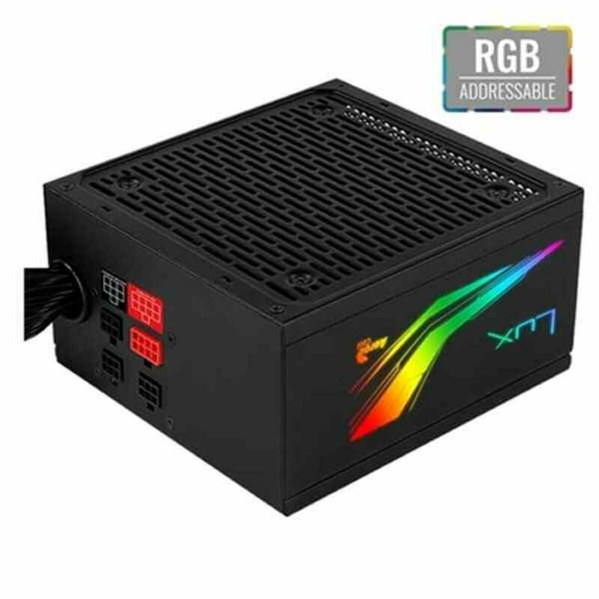 Strömtillförsel Aerocool LUXRGB750M ATX 750 W 80 Plus Bronze LED RGB