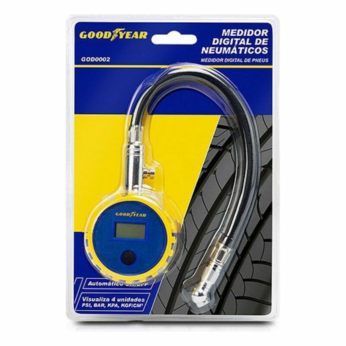 Tryckmätare Goodyear GOD0002 Automatisk/digital - 3