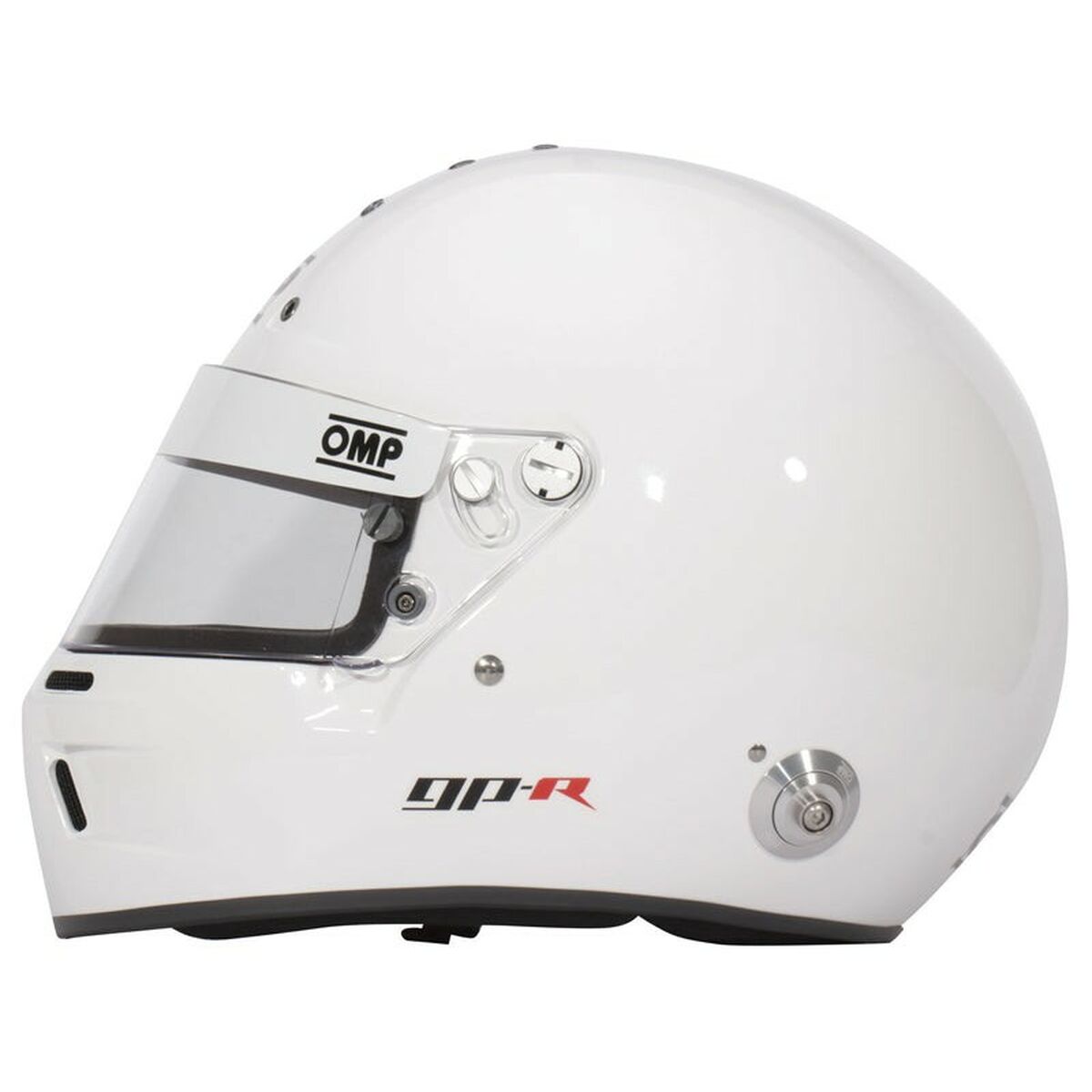 Helhjälm OMP GP-R Vit M FIA 8859-2015 - 2