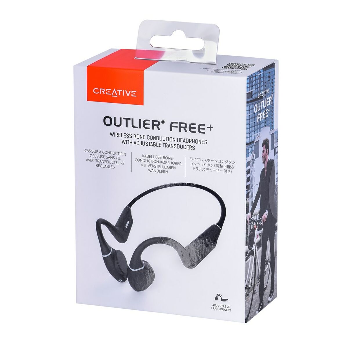 Bluetooth Sporthörlurar Creative Technology Svart - 2