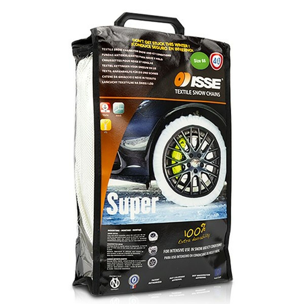 Snökedjor för bilen OCC Motorsport Super T66 Textil - 3