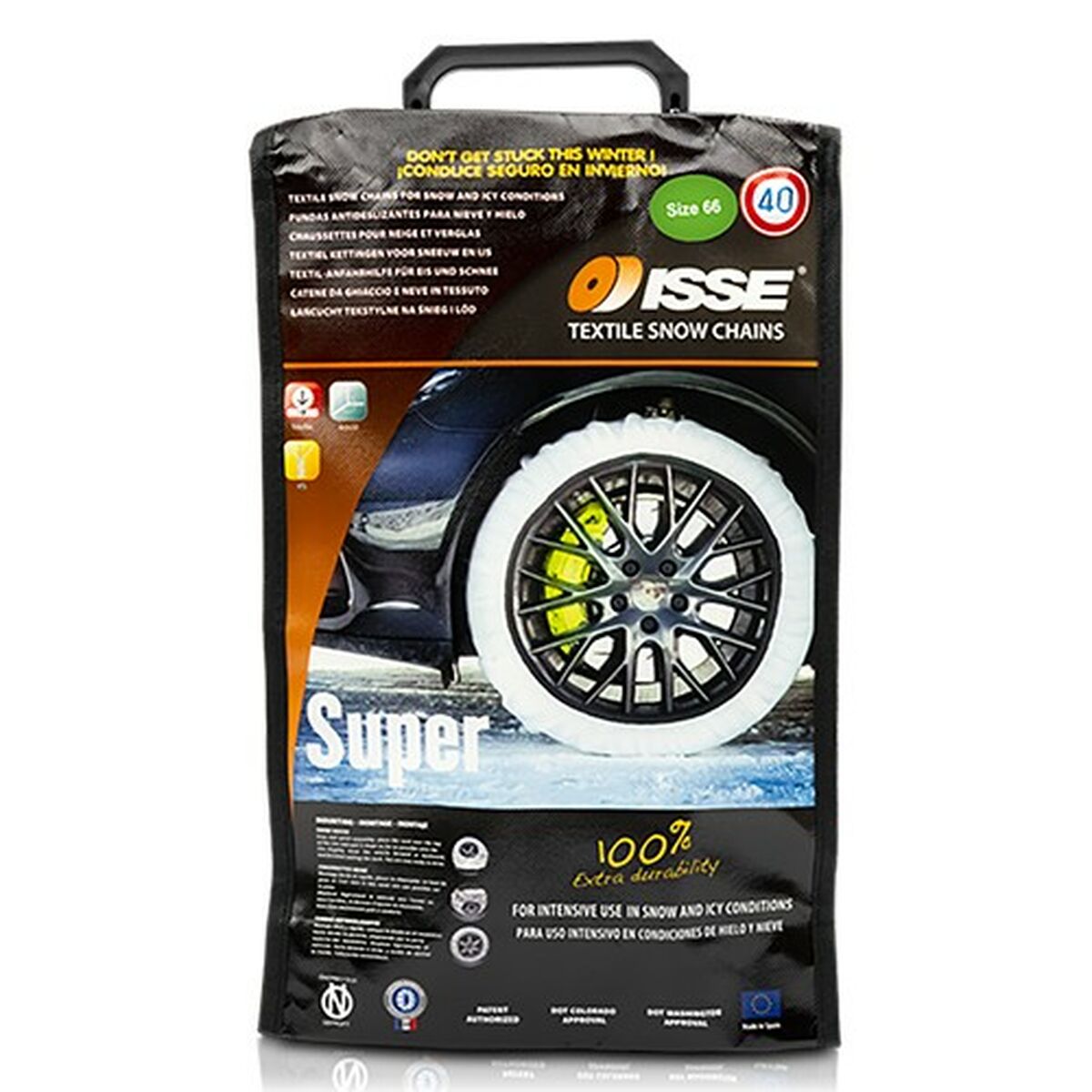 Snökedjor för bilen OCC Motorsport Super T66 Textil - 5
