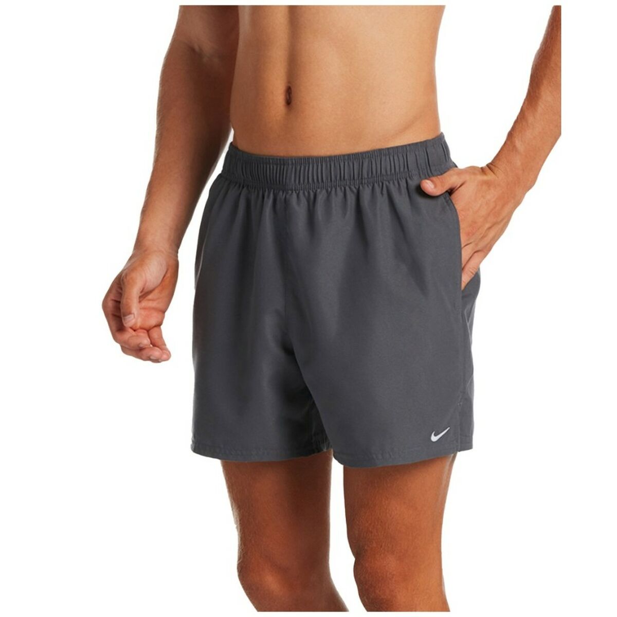 Baddräkt Herr Nike 5" Volley Short Grå - 3