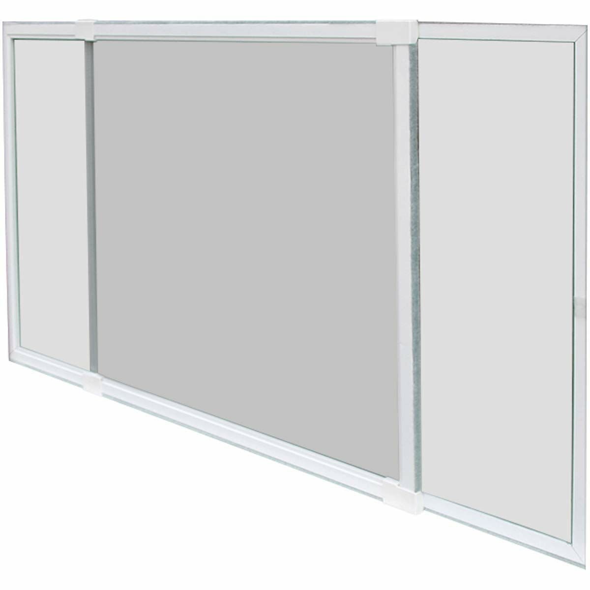 Myggnät Schellenberg Utdragbar Med ram Vit Glasfiber 50 x 142 cm