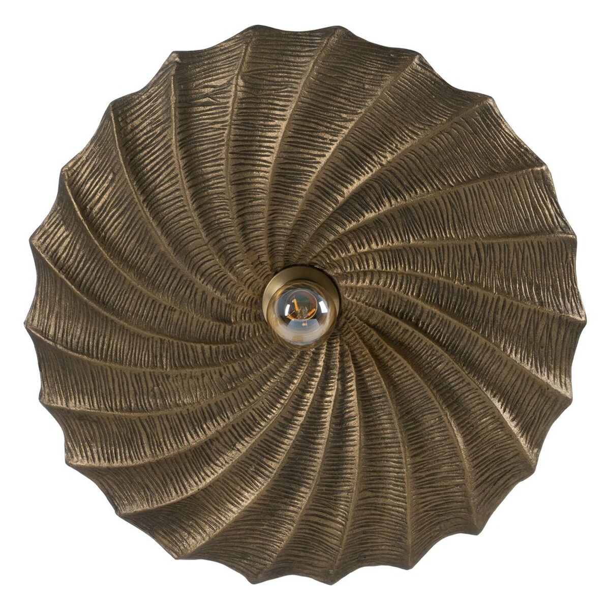 Vägglykta Gyllene Aluminium Järn A 220-240 V 51 x 10 x 51 cm - 5