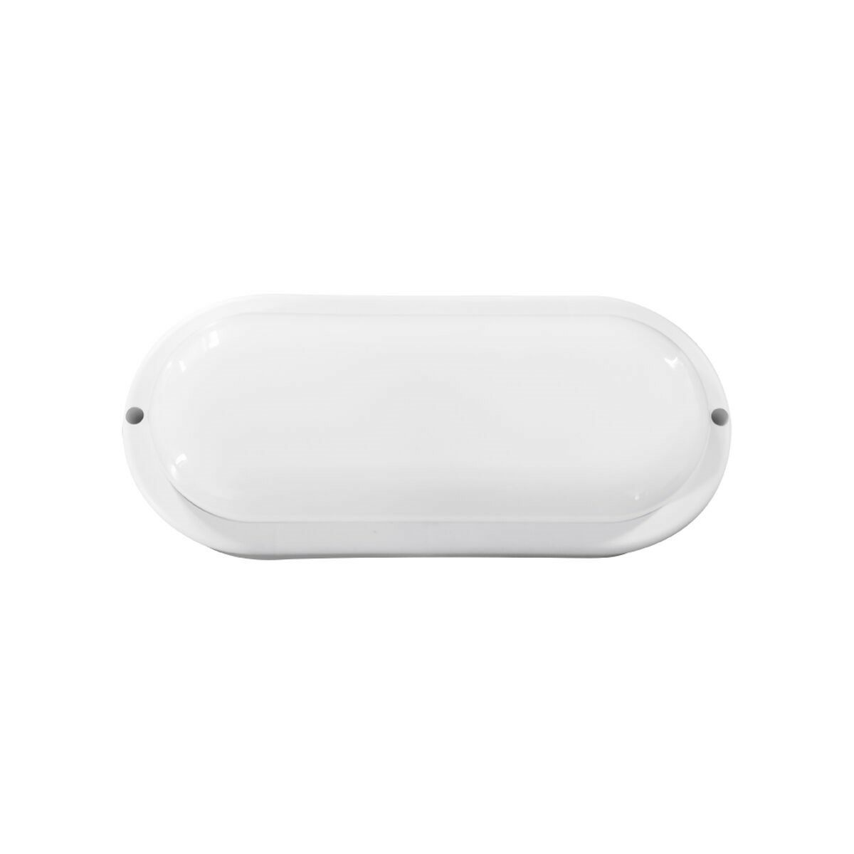 Vägglampa med LED EDM 32404 Vit Aluminium Plast F 18 W 120 W 1820 Lm E27 Oval (4000 K) - 3