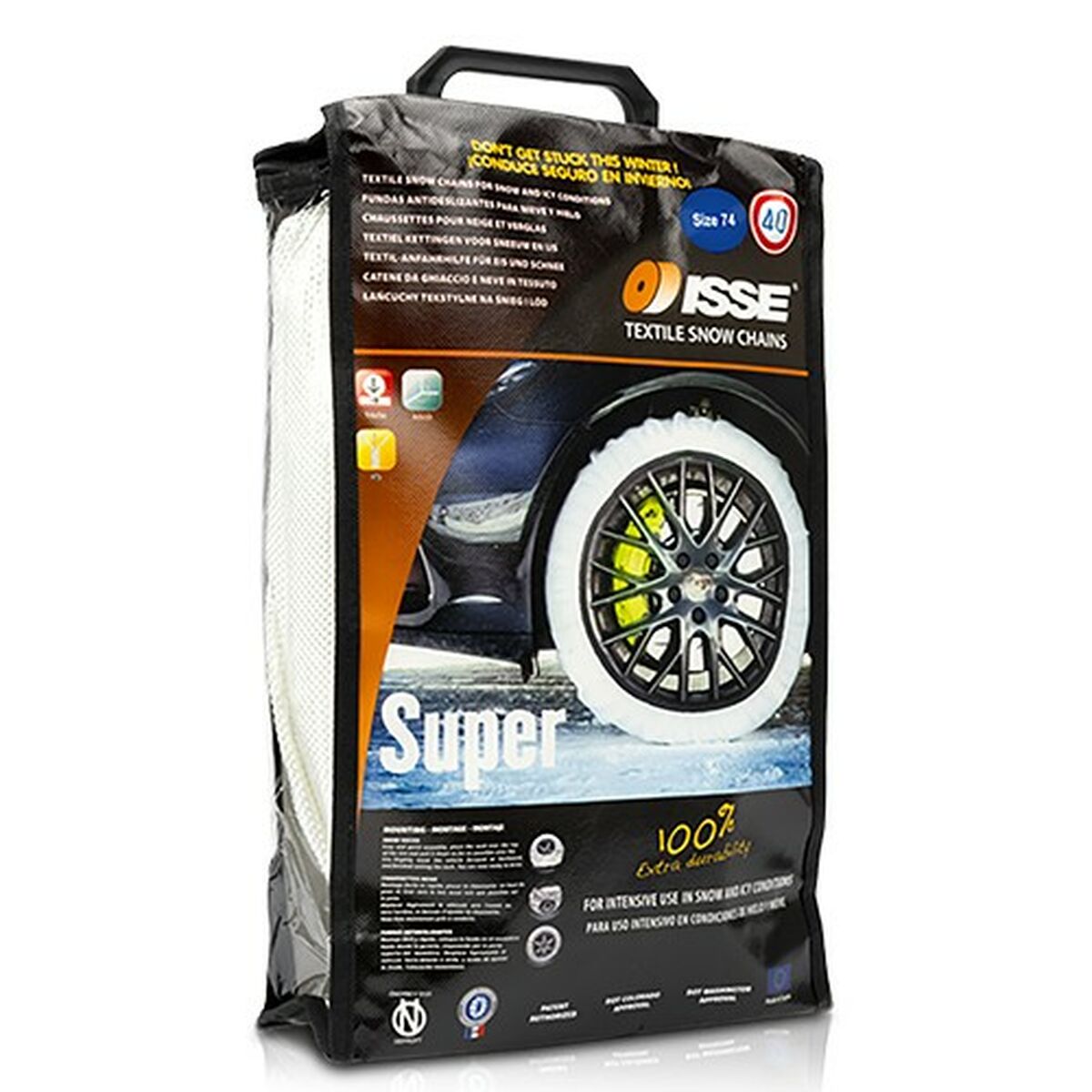Snökedjor för bilen OCC Motorsport Super T74 Textil - 3