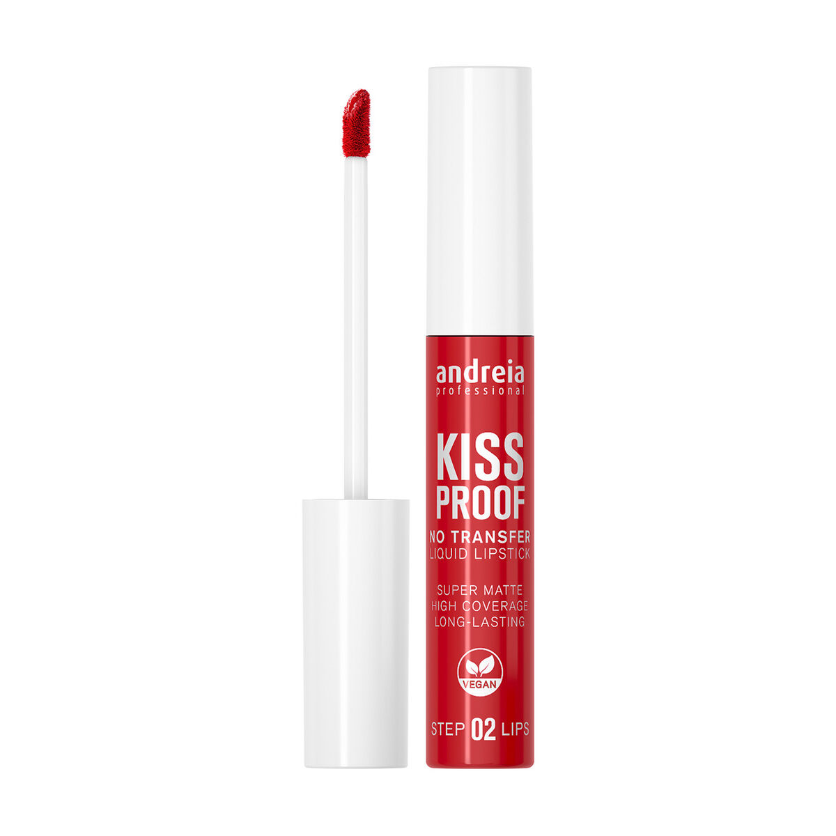 Läppstift Andreia Kiss Proof 8 ml Röd Nº 2 - 2
