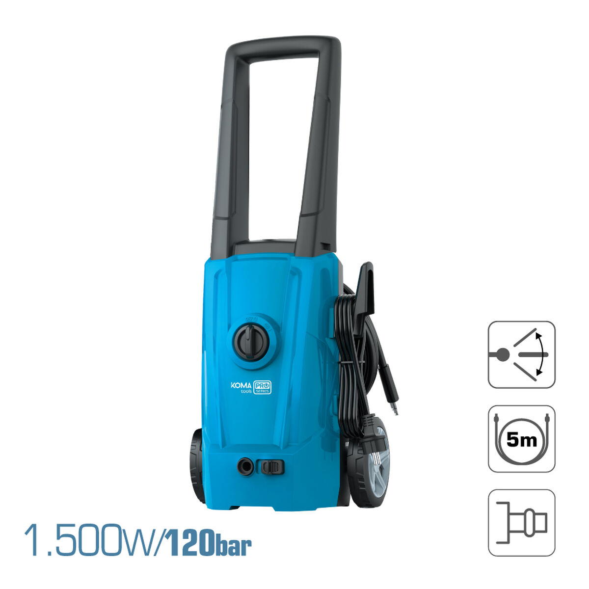 Jet Tvätt Koma Tools Pro Series 120 bar - 2