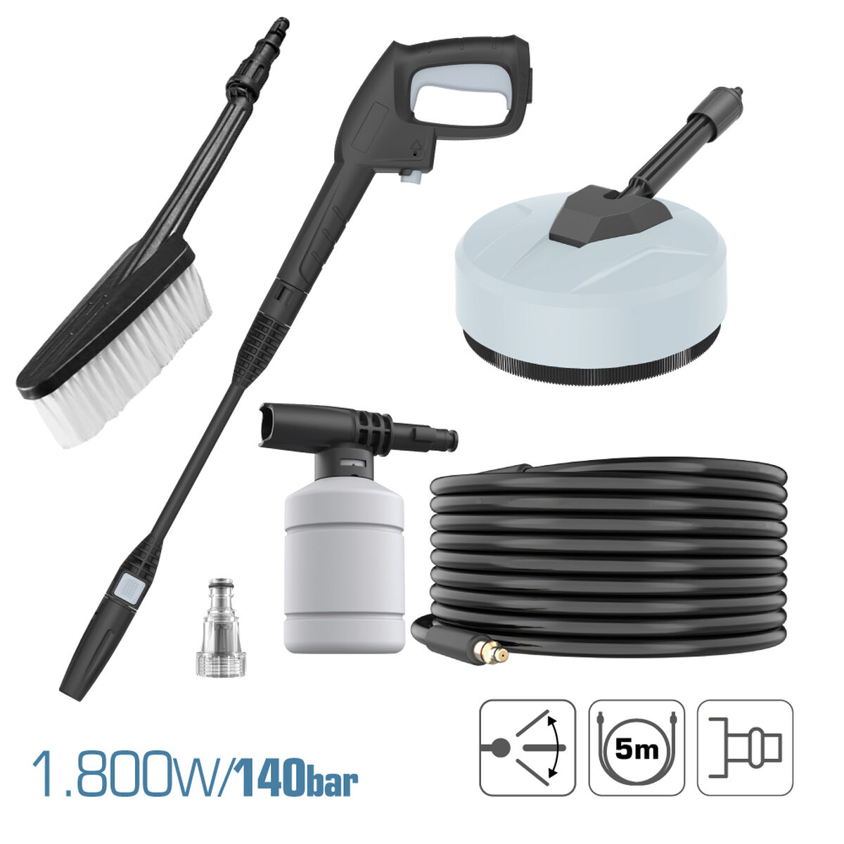 Jet Tvätt Koma Tools Pro Series 140 bar - 3