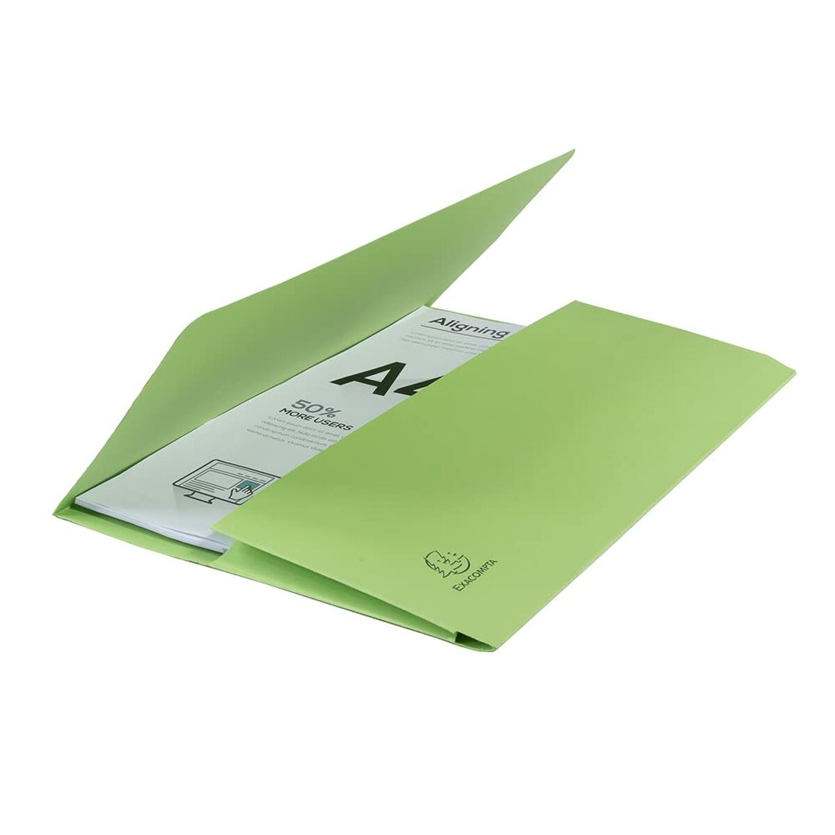Undermapp Exacompta Forever Grön A4 50 Delar - 3