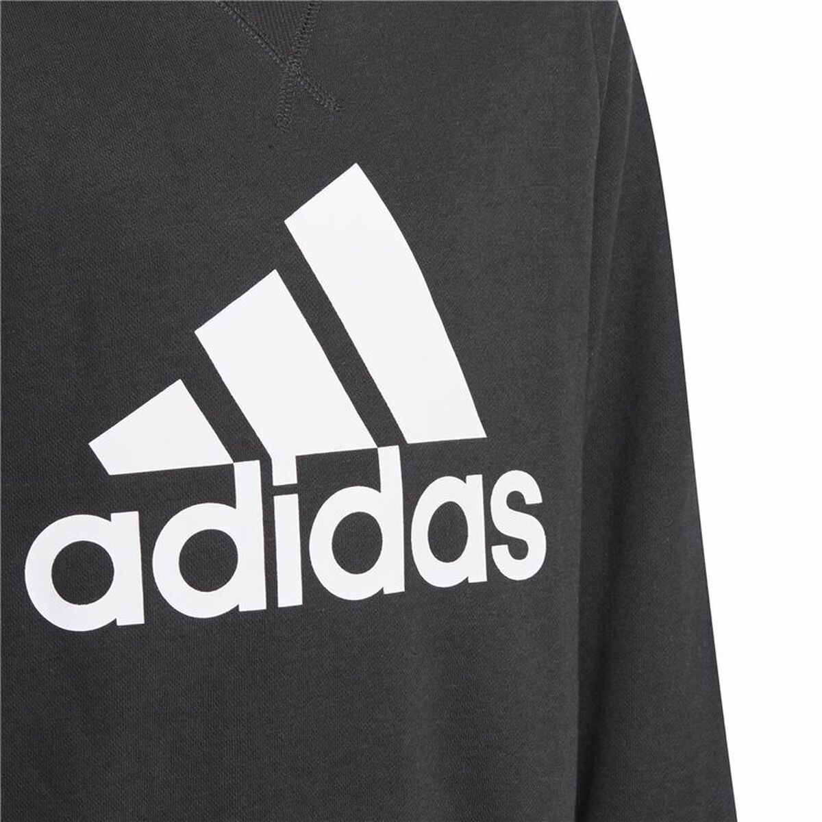 Tröja utan huva Barn Adidas Essentials Svart - 3