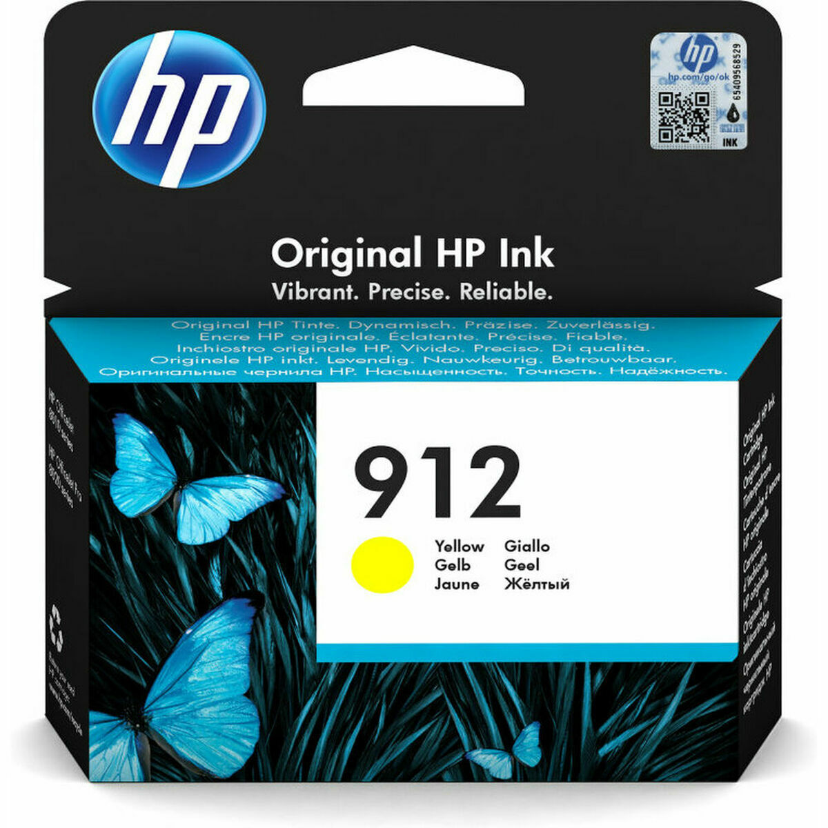 Original Bläckpatron HP 912 Gul
