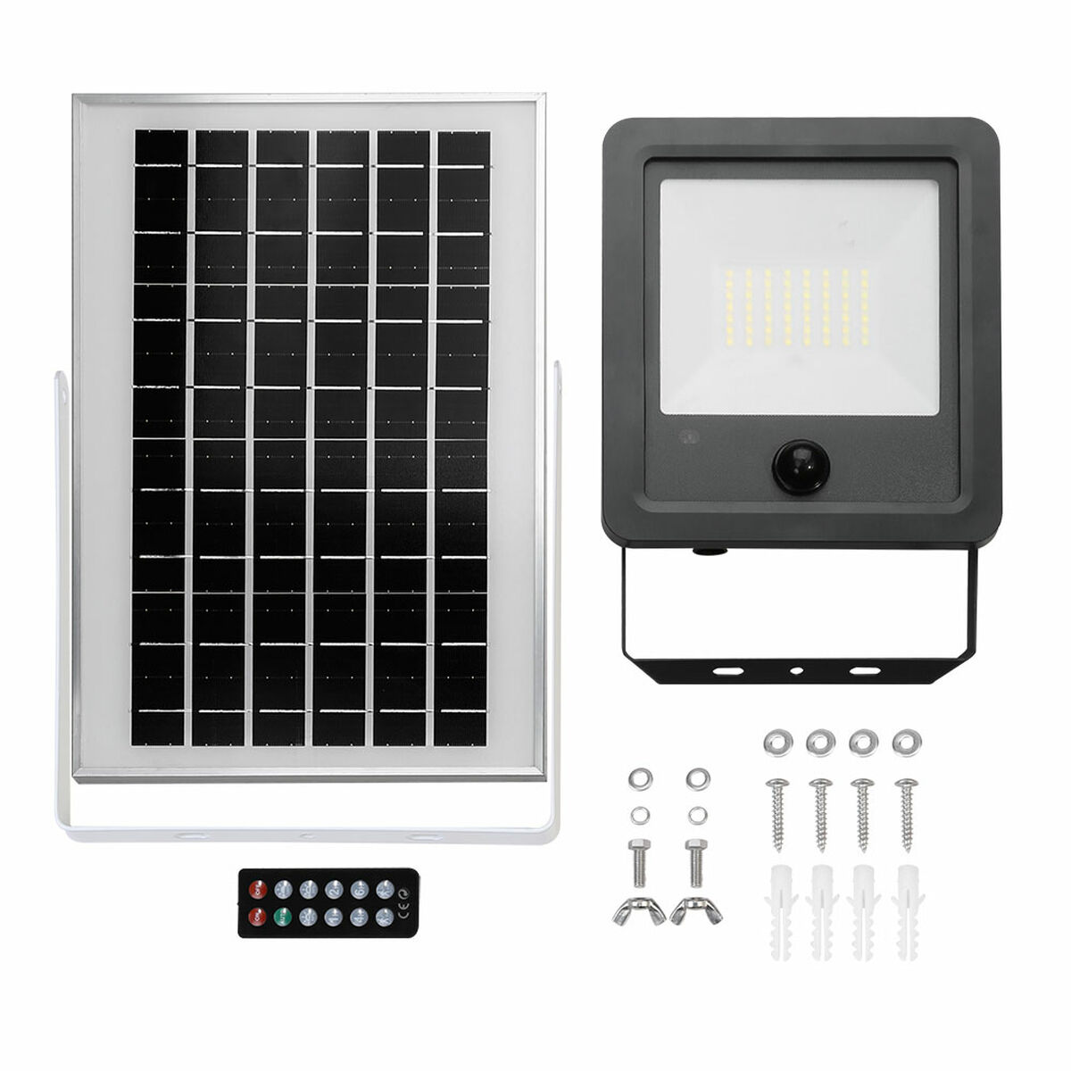 Floodlight/Projektorlampa EDM 31862 100 W 1200 Lm Sol Rörelsesensor (6500 K) - 5