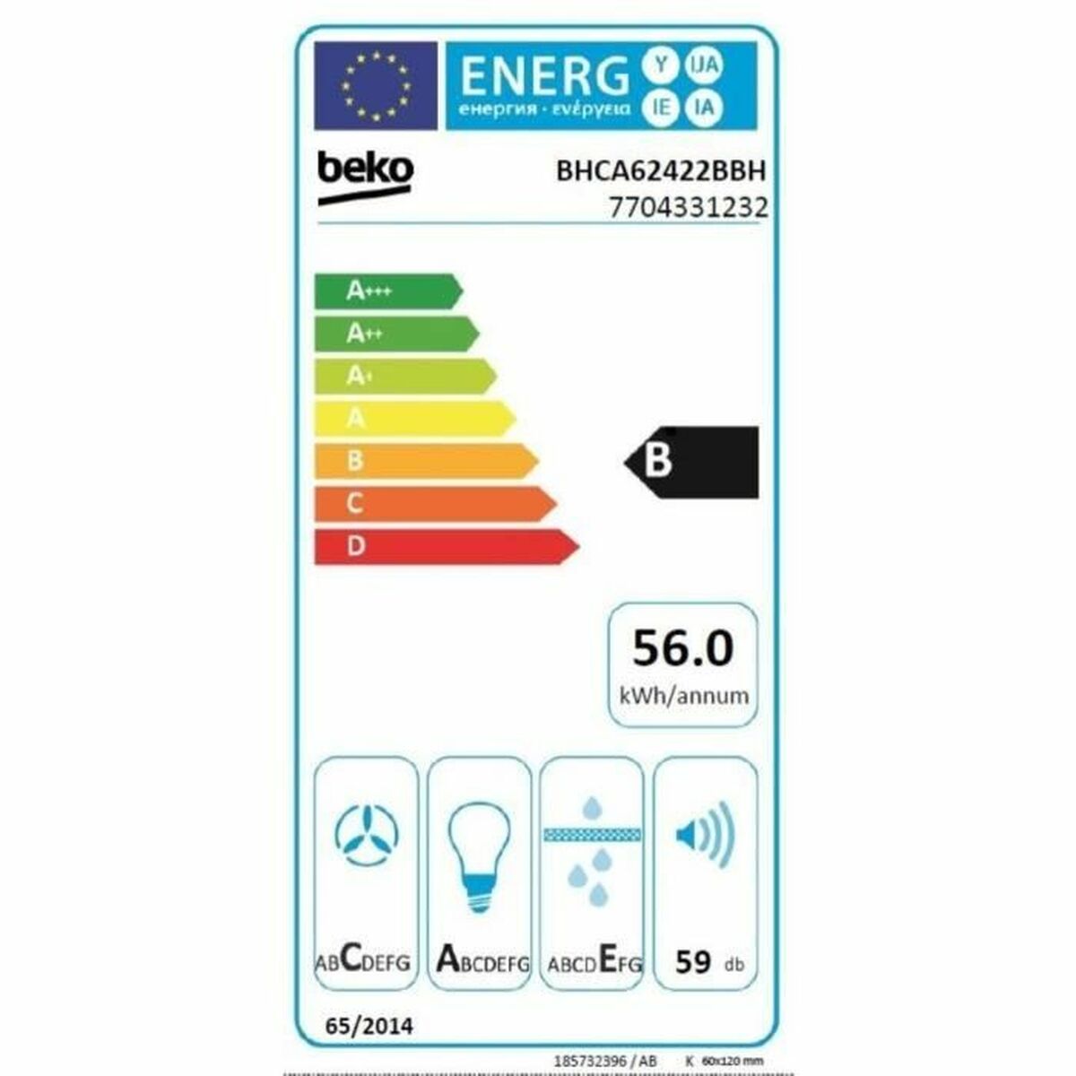 Konventionell fläkt BEKO - 5