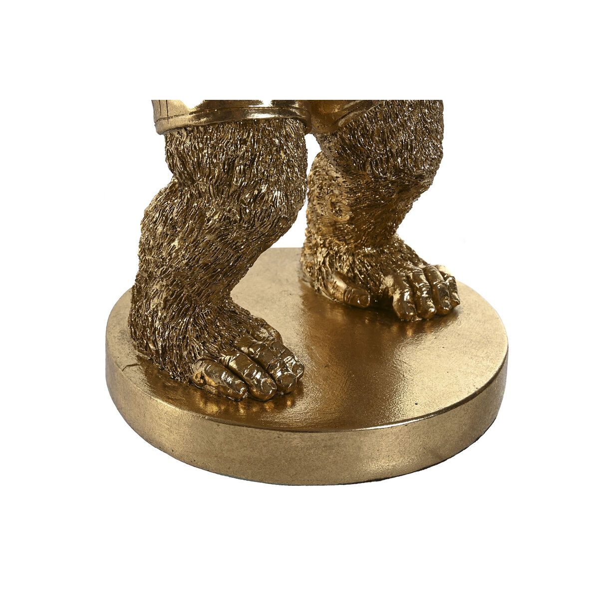 Prydnadsfigur Home ESPRIT Gyllene Harts 24 x 16 x 33,5 cm - 3
