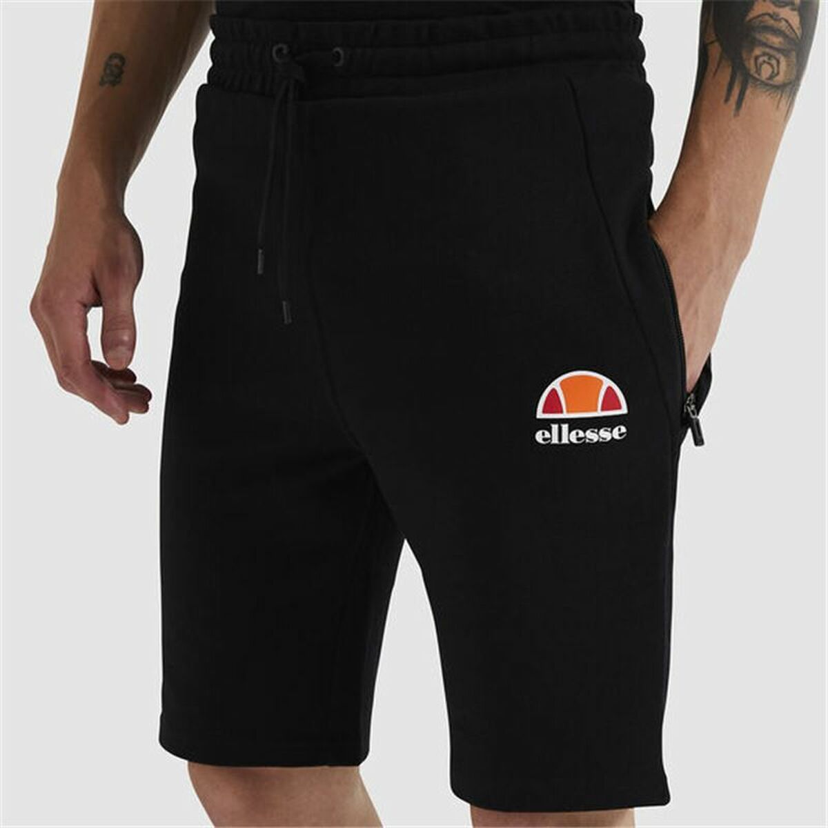 Sportshorts för män Ellesse Kraviz  Svart - 4