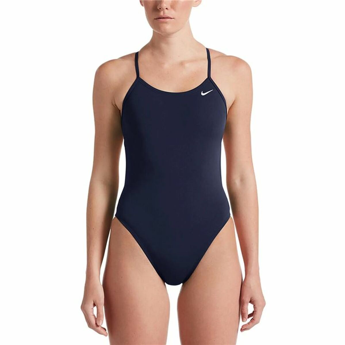 Baddräkt Dam Nike Hydrastrong Solid Marinblå