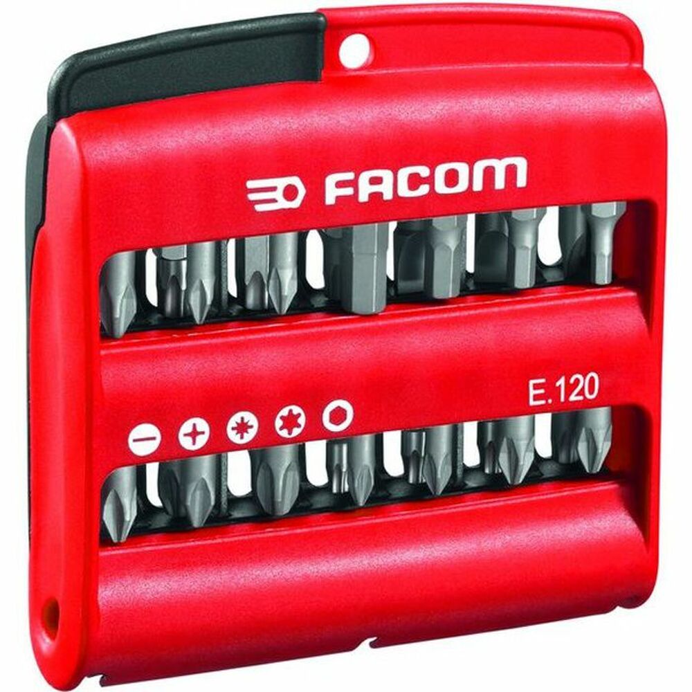 Spolset Facom E.120PB Förvaringslåda (28 Delar)