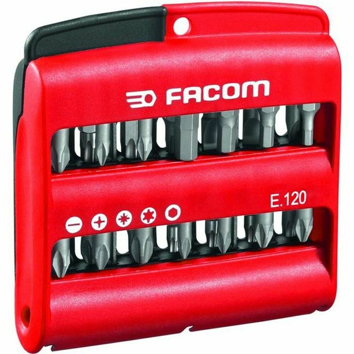 Spolset Facom E.120PB Förvaringslåda (28 Delar) - 3