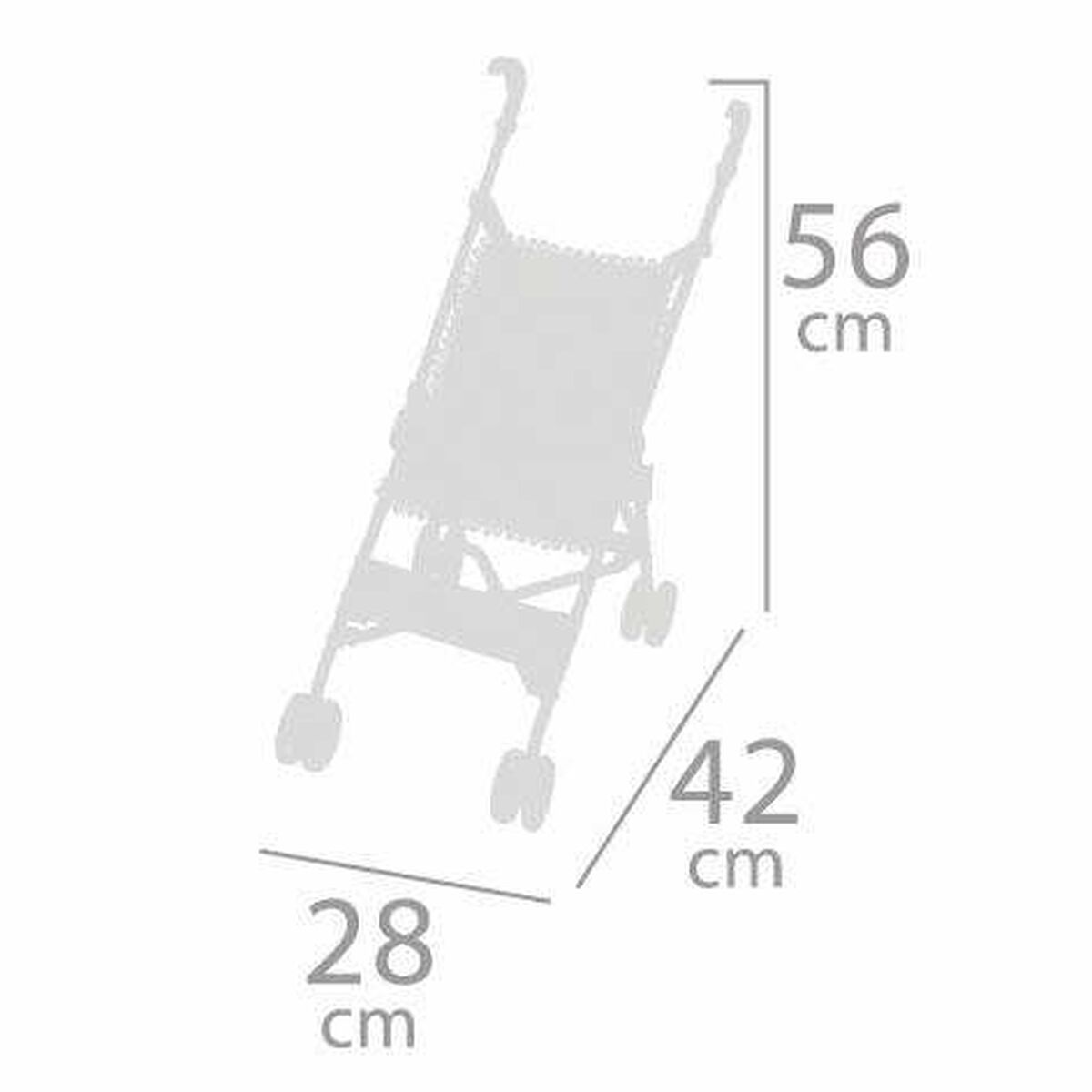 Dockvagn Decuevas Funny 28 x 46 x 56 cm - 4