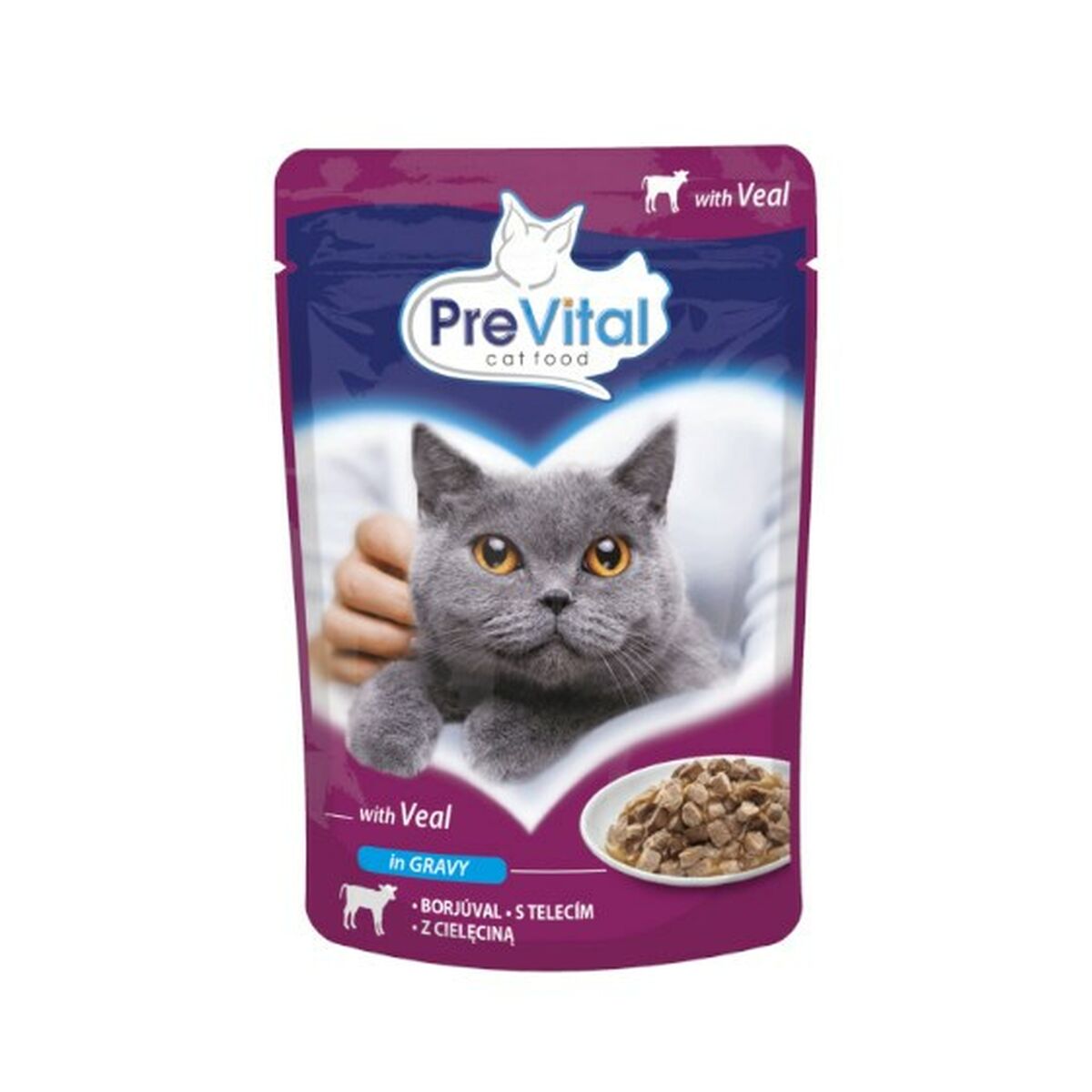 Kattmat Prevital 12 x 100 g - 2