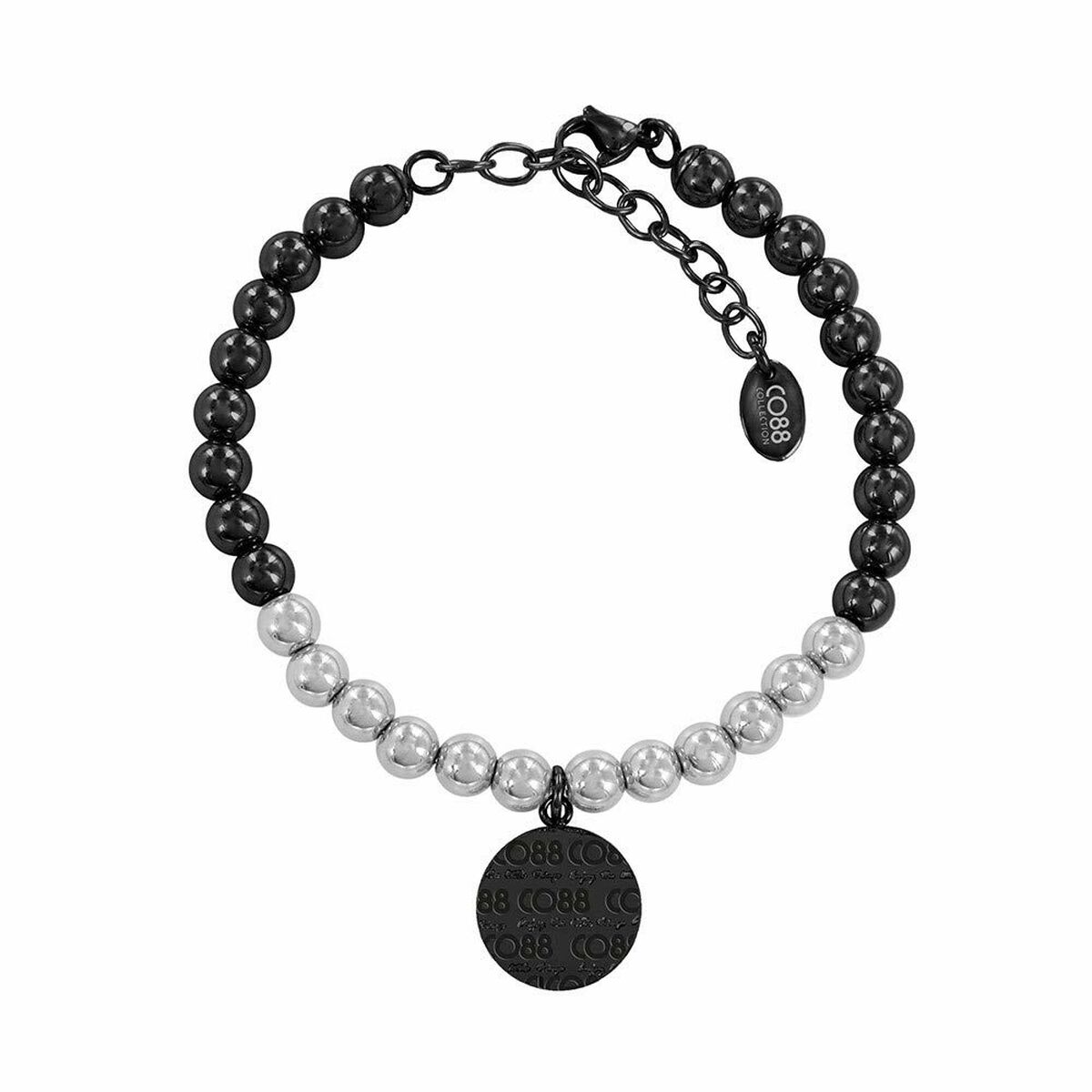 Herrarmband CO88 Collection 8CB-14019 Svart - 2