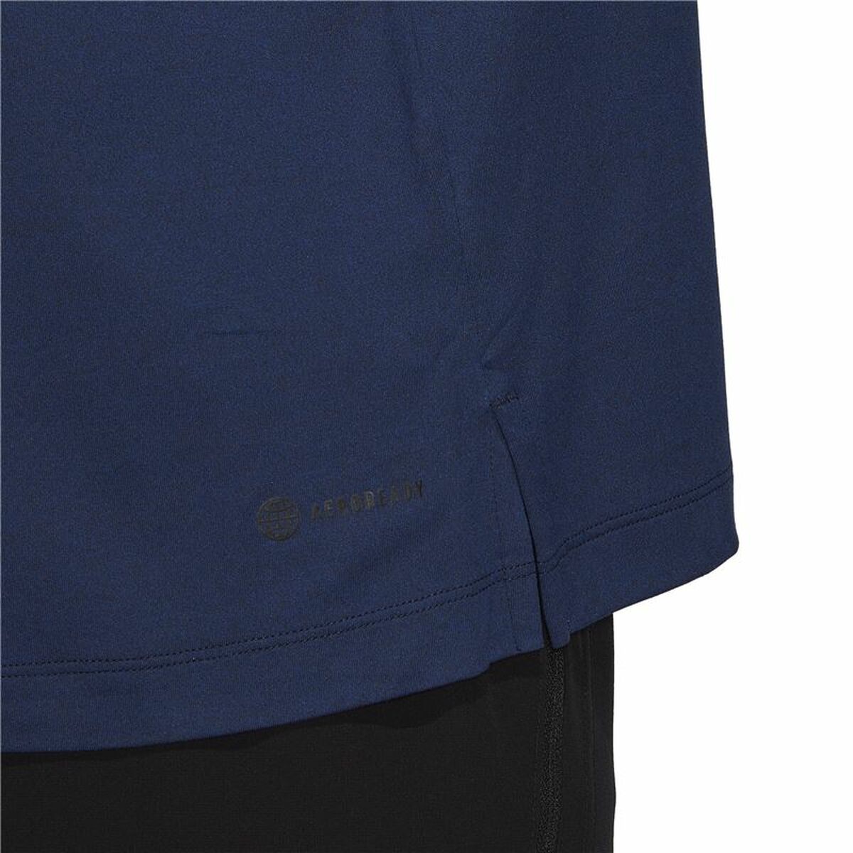 T-shirt med lång ärm Herr Adidas Training 1/4-Zip Mörkblå - 2