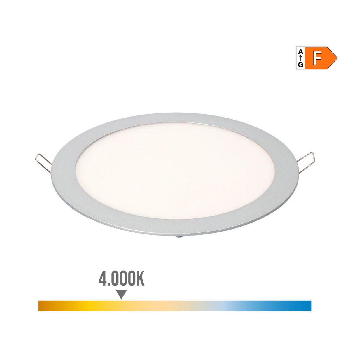 Inbyggt spotlight EDM 31573 Downlight A 20 W 1500 lm (4000 K) - 6