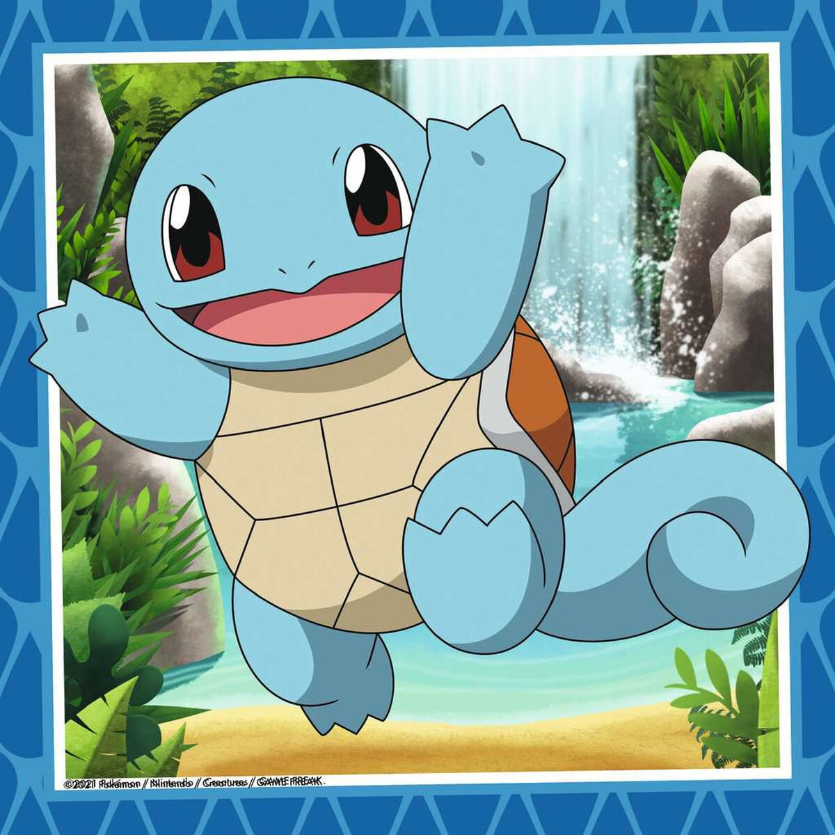 Set 3 pussel Pokémon Ravensburger 05586 Bulbasaur, Charmander & Squirtle 147 Delar - 4