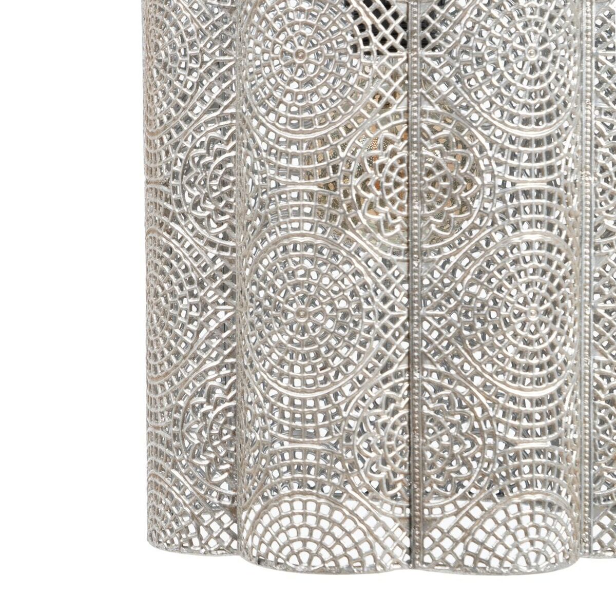 Taklampa 24 x 24 x 30,5 cm Metall Silver - 4