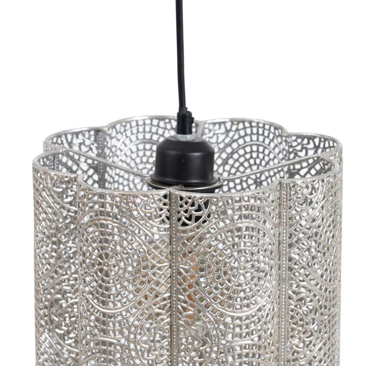 Taklampa 24 x 24 x 30,5 cm Metall Silver - 6