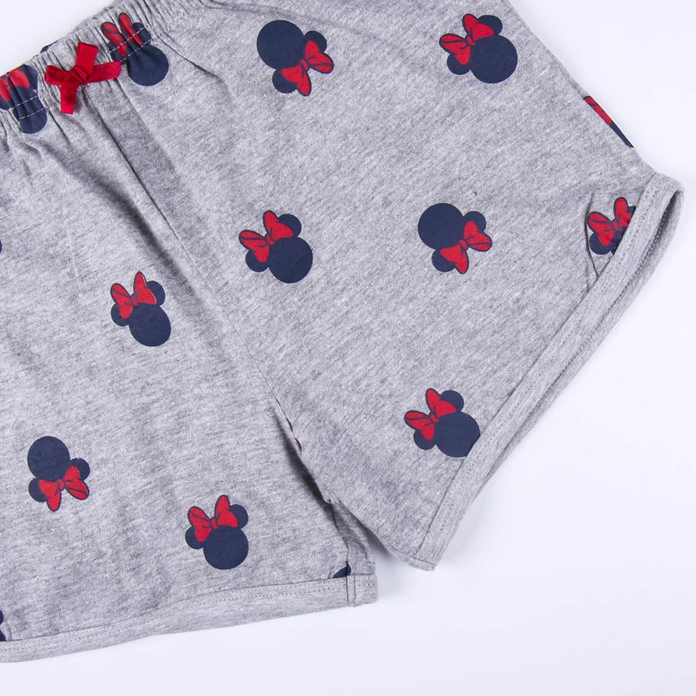 Sommarpyjamas Minnie Mouse Mörkblå Grå - 2