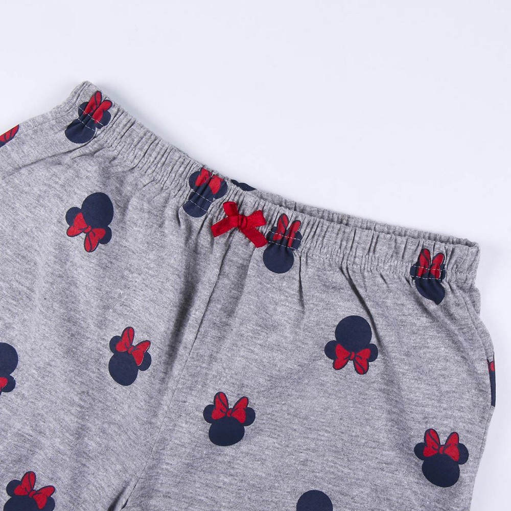Sommarpyjamas Minnie Mouse Mörkblå Grå - 3