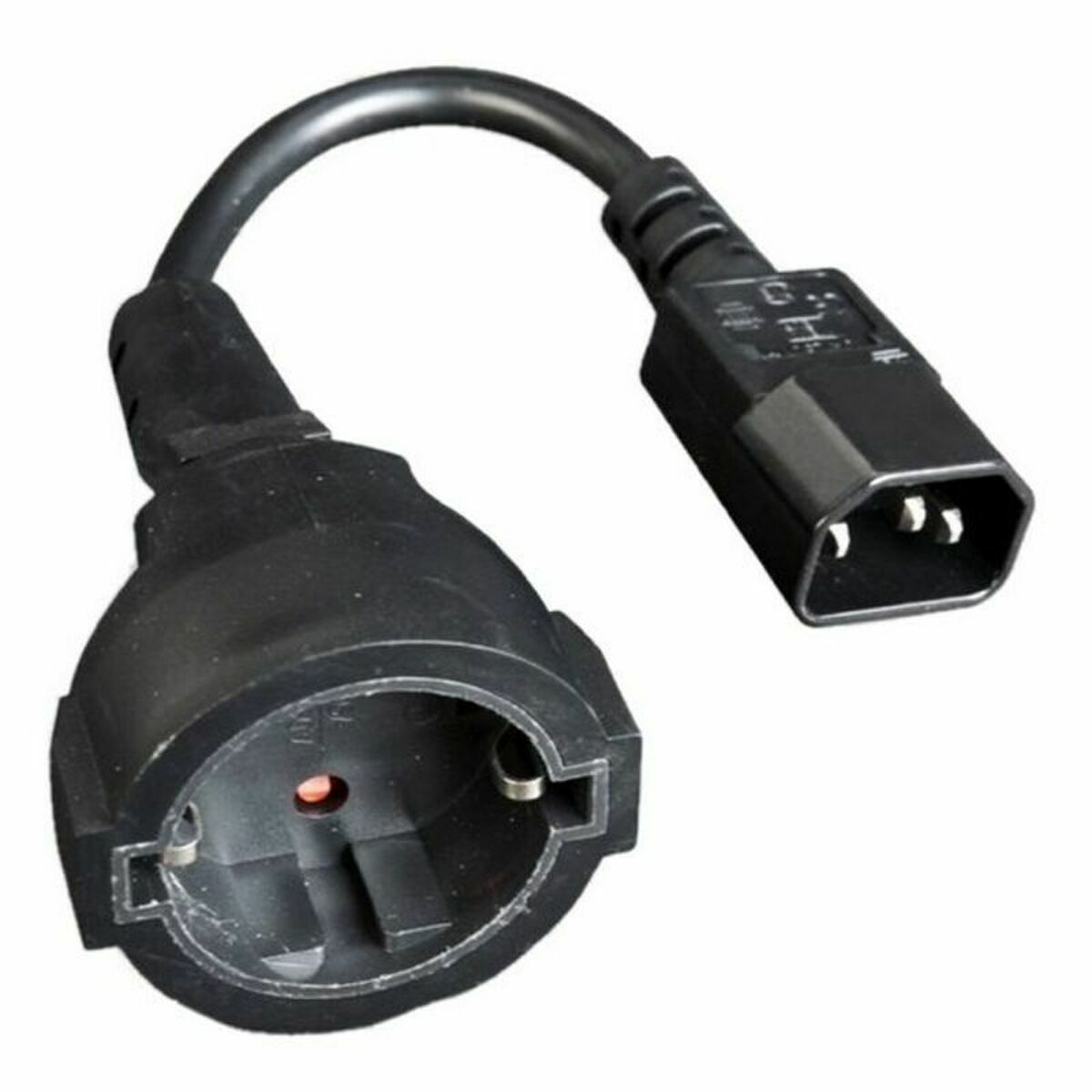 Elkabel GEMBIRD PC-SFC14M-01 C14 Svart 15 cm - 2