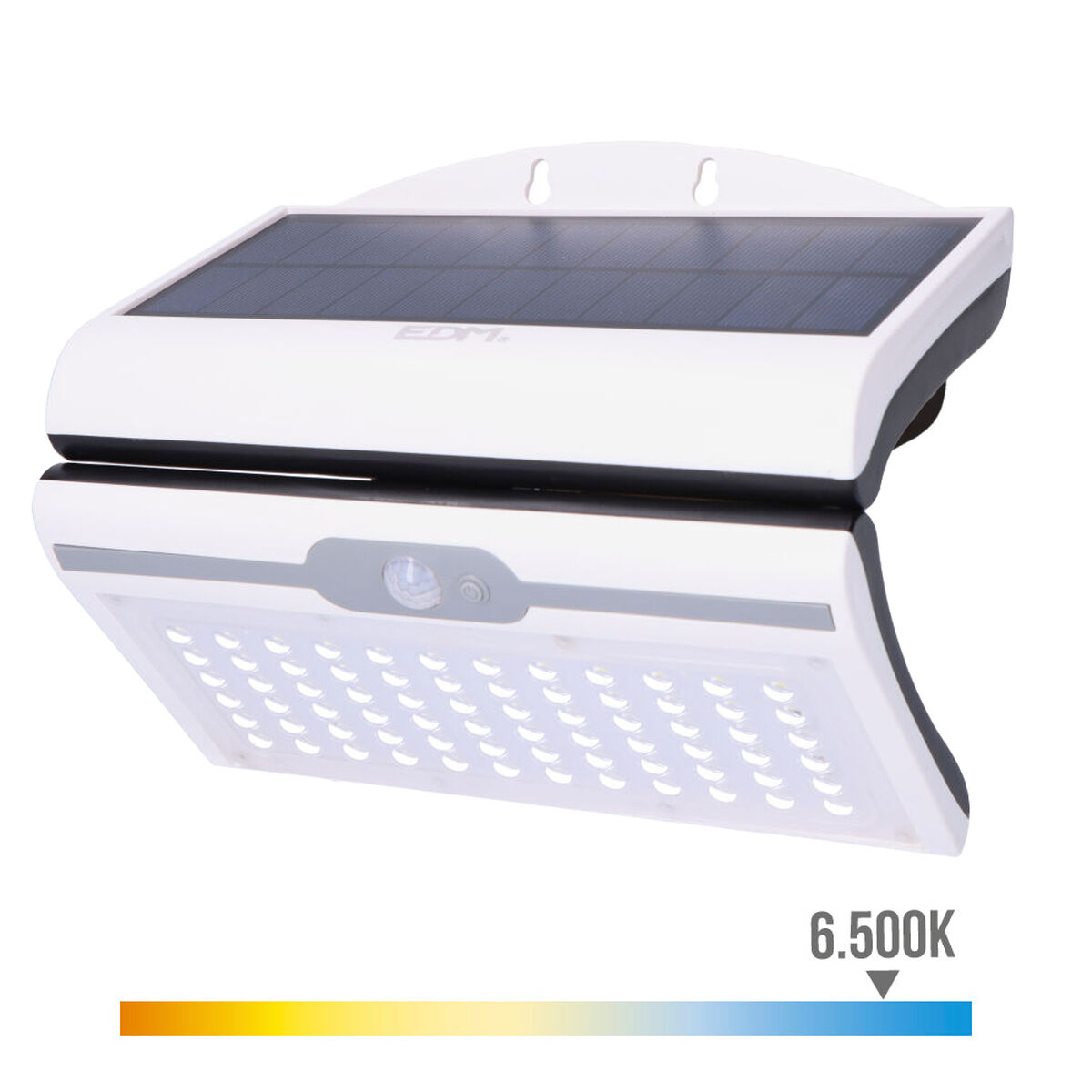 Vägglampa med LED EDM 31848 Vit 6 W 430 Lm 6500 lm Sol Rörelsesensor 6500 K - 3