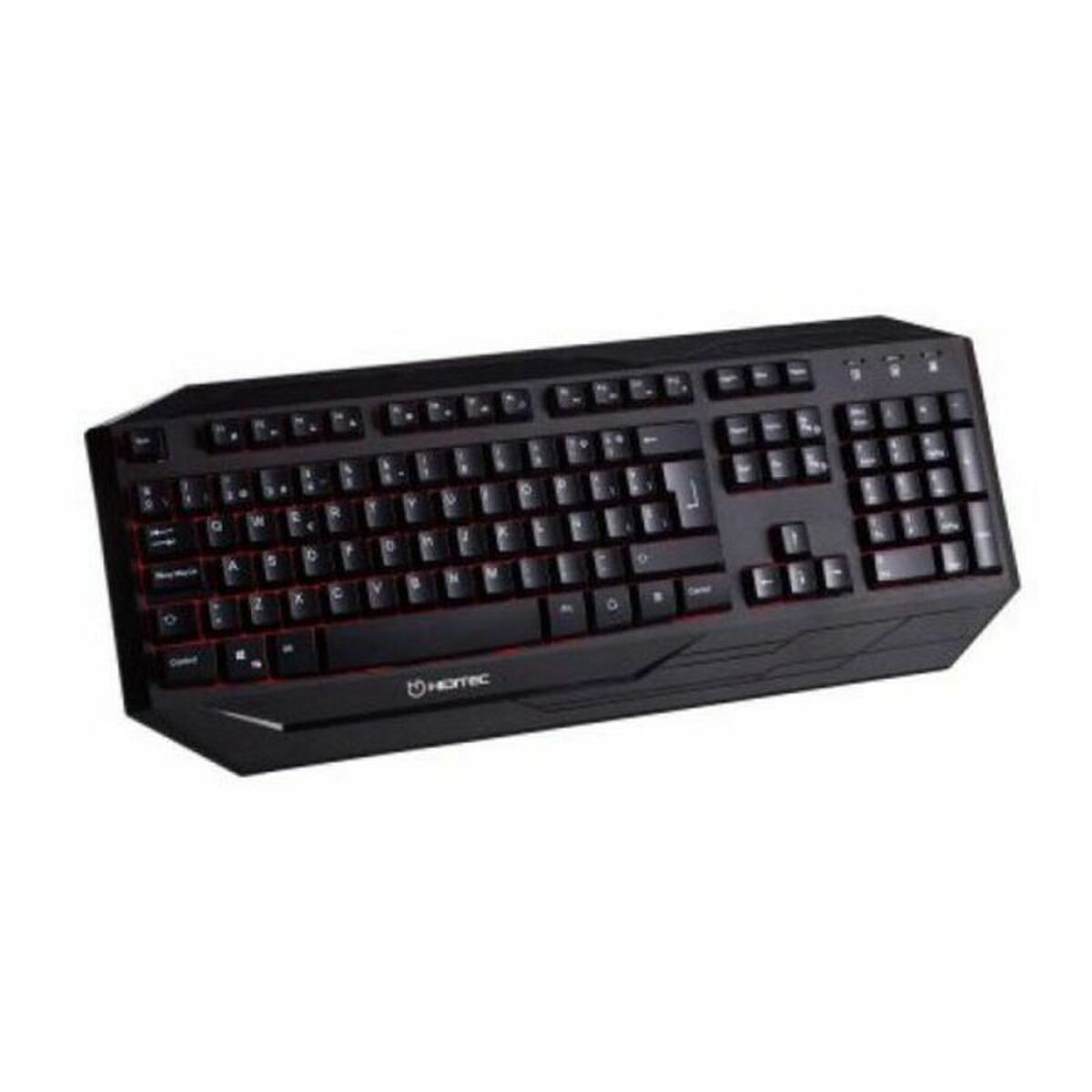 Gaming Tangentbord/ OR: Speltangentbord Hiditec GKE010000 Svart QWERTY - 3