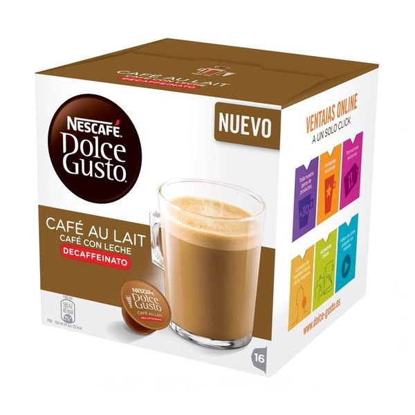 Kaffekapslar Nescafé Dolce Gusto 97934 Café Au Lait (16 uds) Koffeinfritt - 2