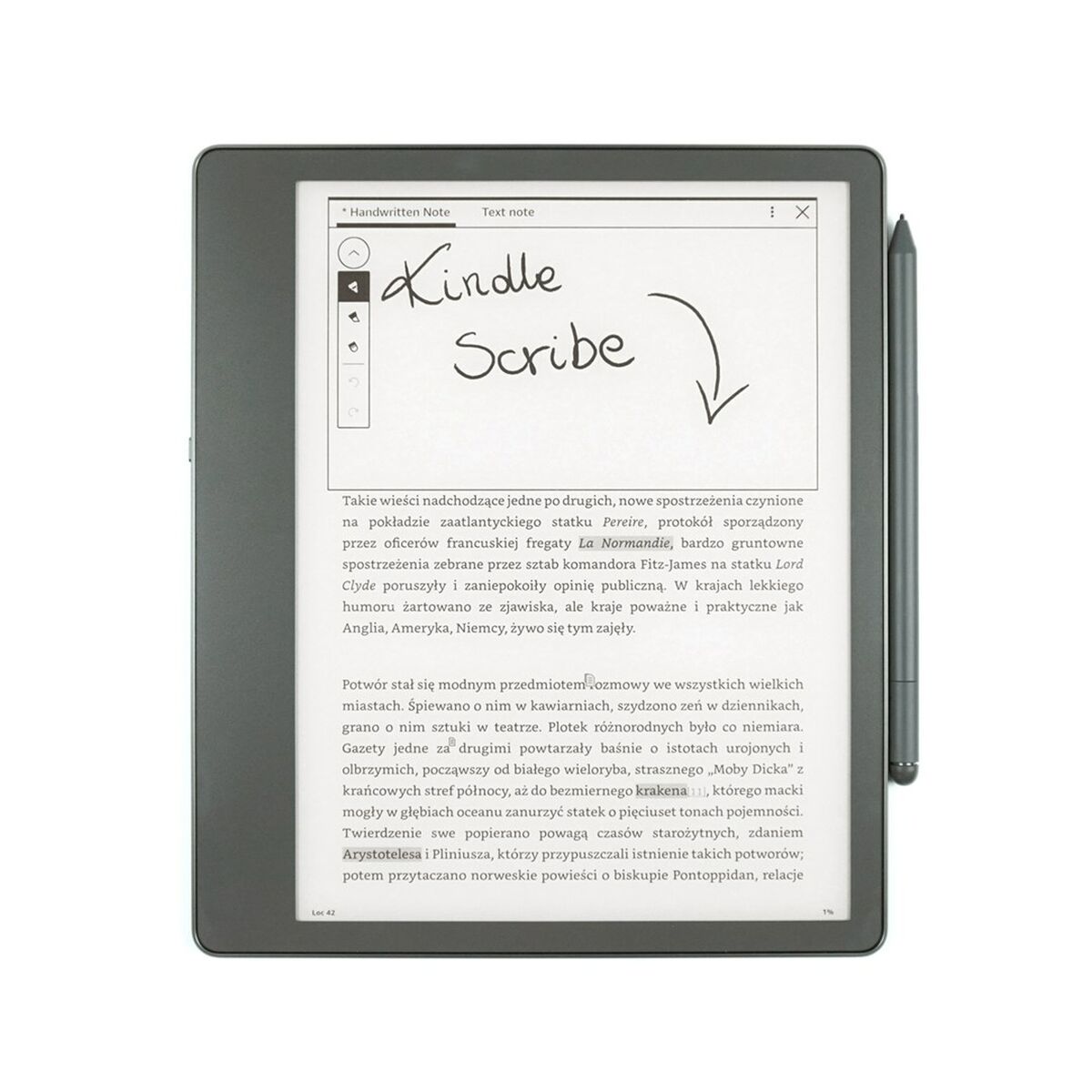 e-bok Kindle Scribe  Grå Inte 16 GB 10,2"