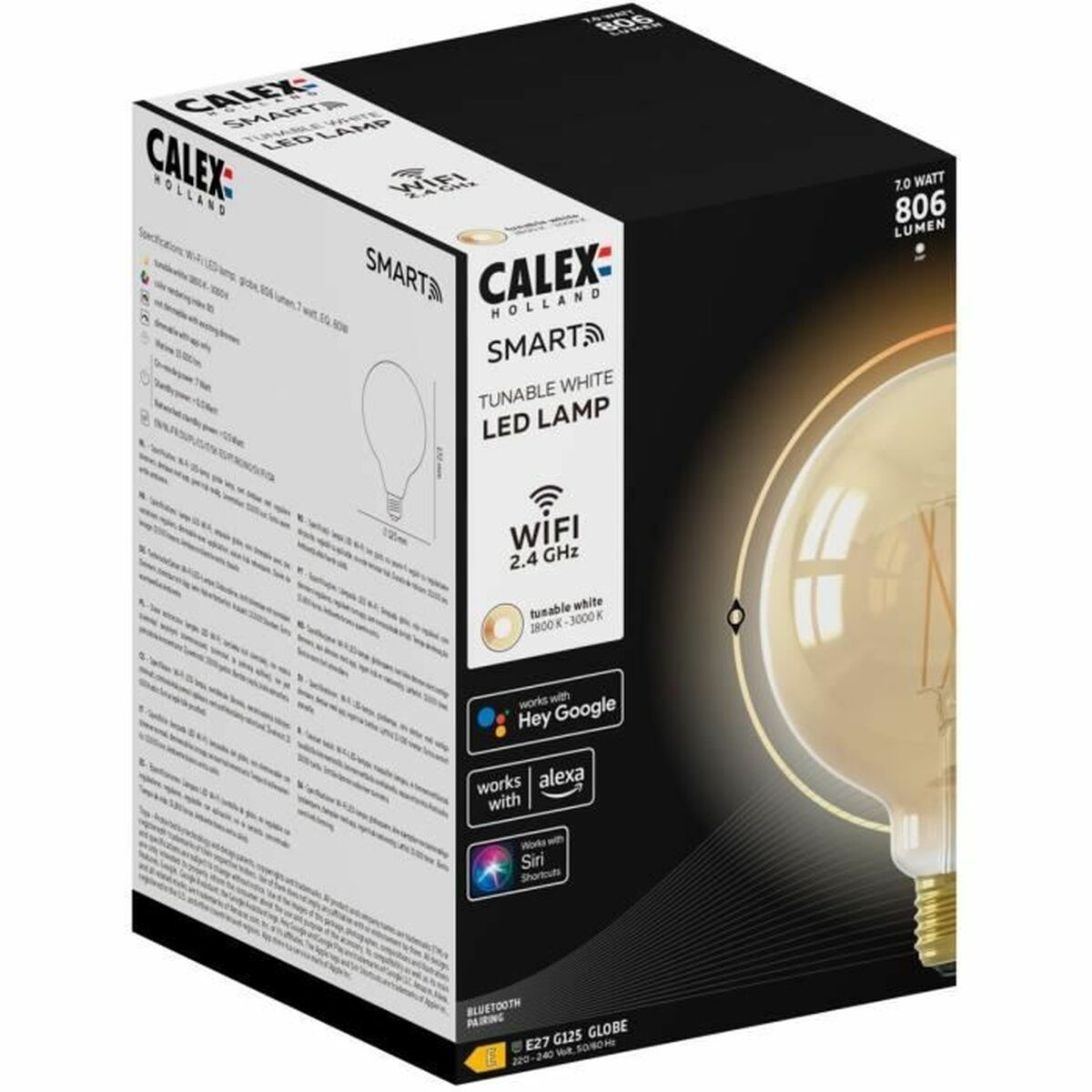 LED-lampa Calex E 7 W (3000K) - 2