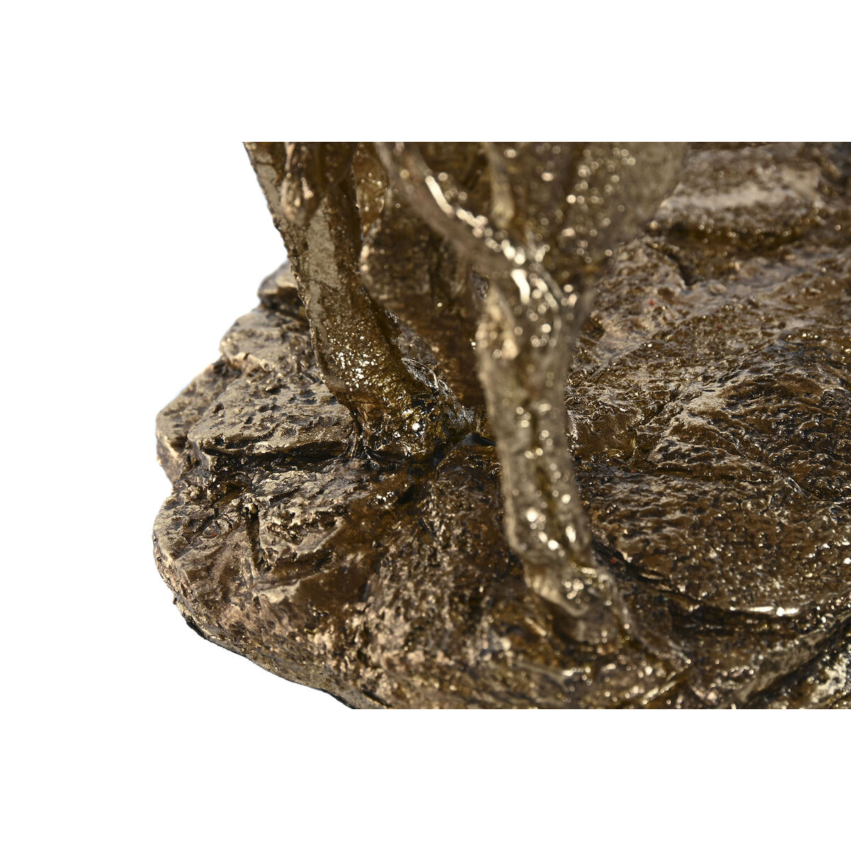 Prydnadsfigur Home ESPRIT Gyllene Harts 29 x 15 x 36 cm - 4