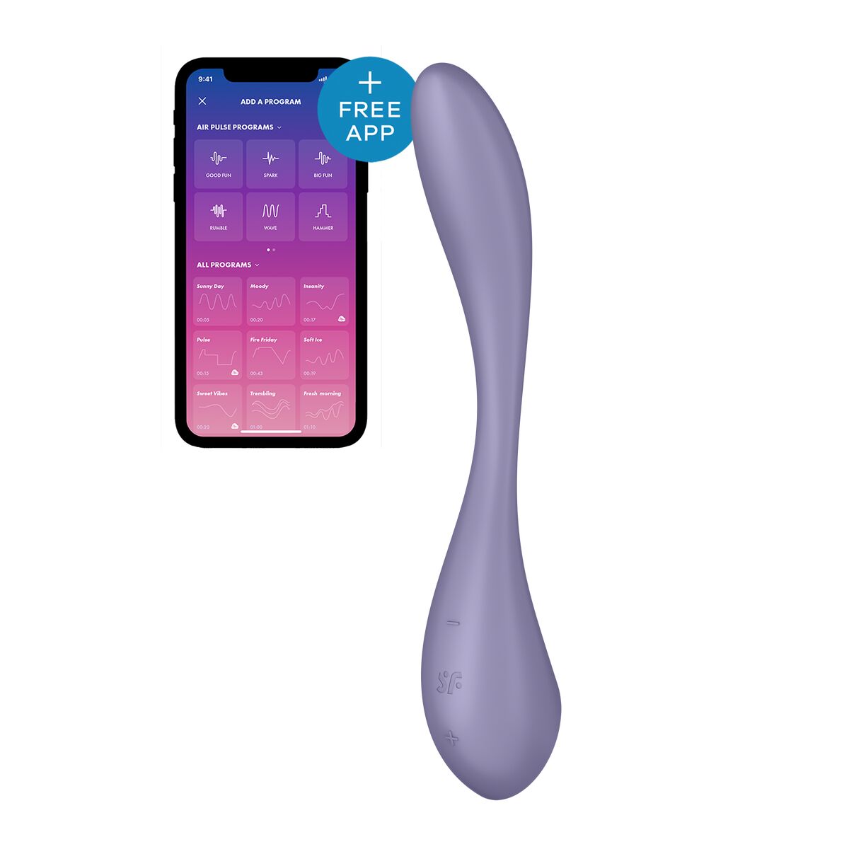 Vibrator Satisfyer G-Spot Flex 5+ Purpur