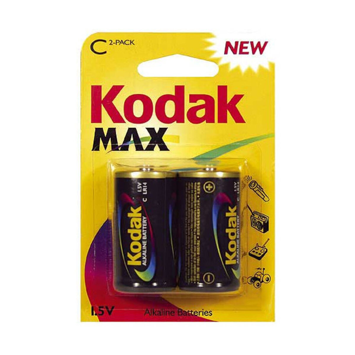 Batteri Kodak LR14 1,5 V (2 pcs) - 3