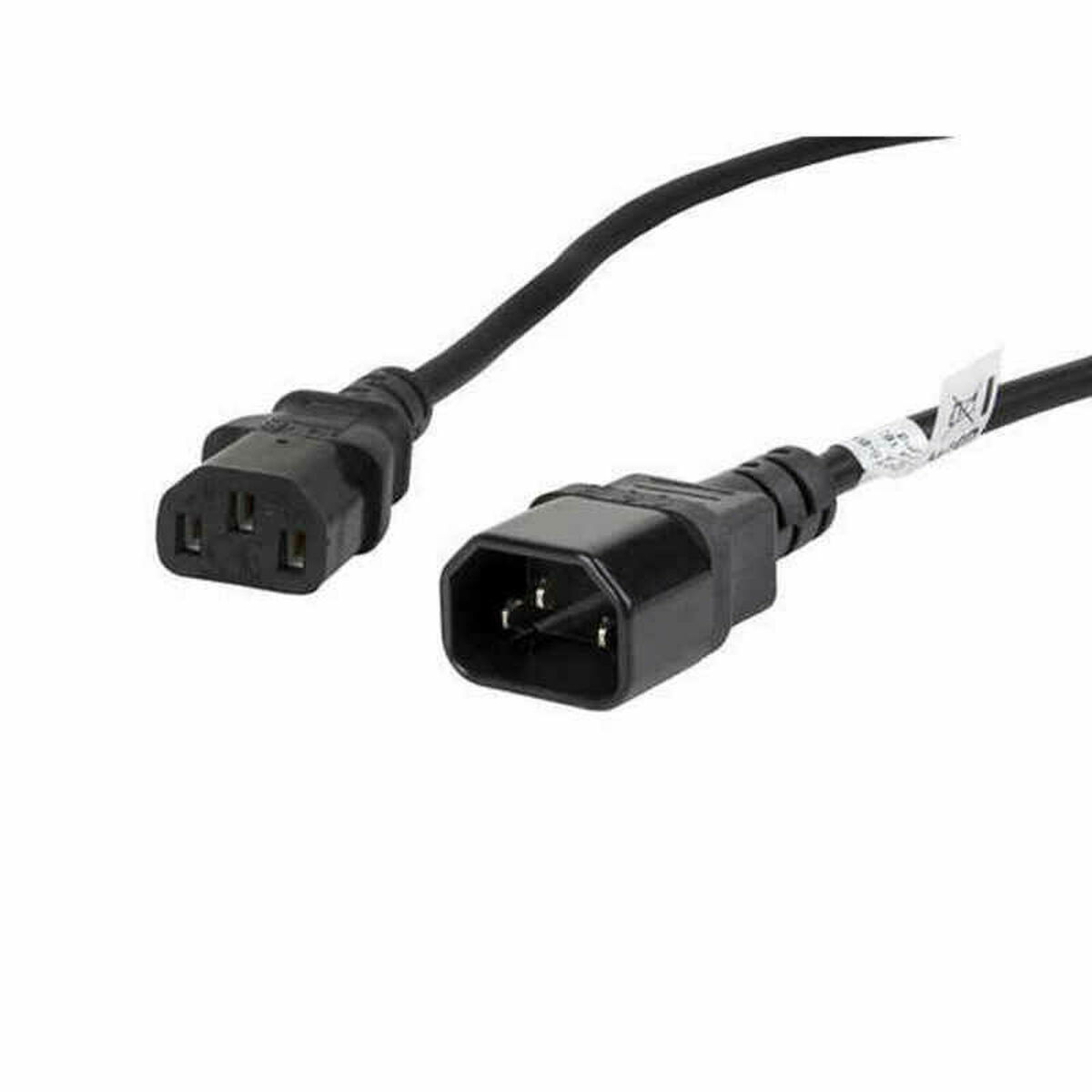 Elkabel Lanberg CA-C13E-11CC-0018-BK Svart 1,8 m