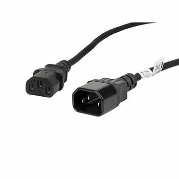 Elkabel Lanberg CA-C13E-11CC-0018-BK Svart 1,8 m