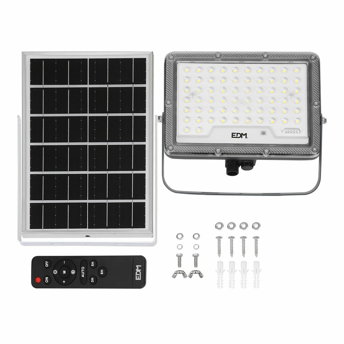 Floodlight/Projektorlampa EDM 31858 Slim 200 W 1800 Lm Sol (6500 K) - 5