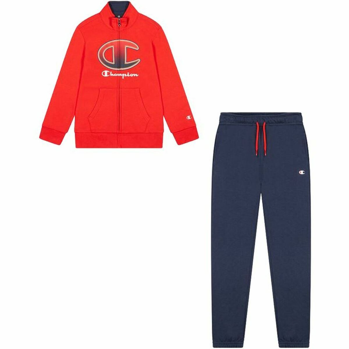 Träningskläder, Barn Champion Full Zip Röd - 2